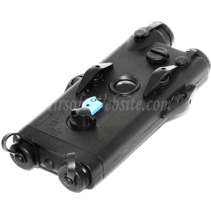Airsoft Website PEQ 2 Style Battery Case Box with 20mm RIS Mount For AEG Airsoft Black