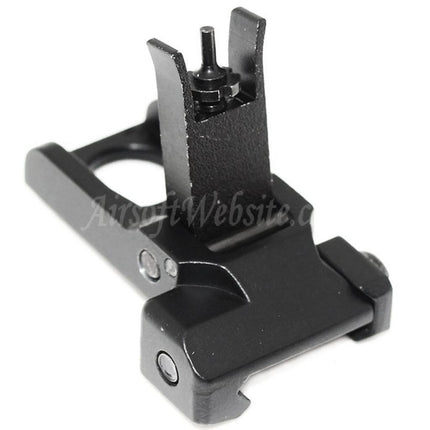 D-BOYS Military 300M Flip Up Front Sight For 20mm Rail SR-25 Rifles Airsoft