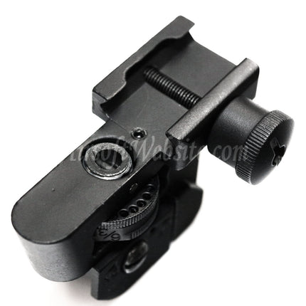 D-BOYS Tactical CQB Dual Apertures Rear Sight For 20mm Rail Rifles Airsoft