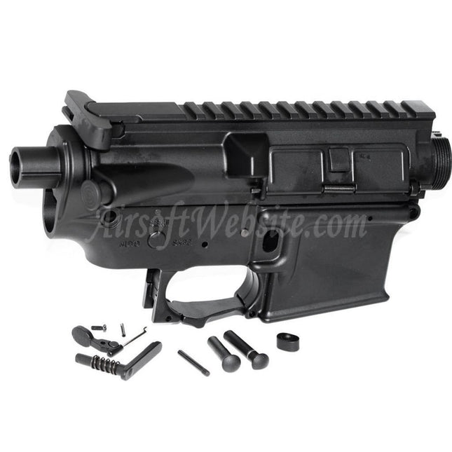 APS Upper Lower Body Receiver For APS ASR Tokyo Marui M4 M16 Series AEG Rifles Airsoft Black