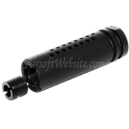 Cache-flamme APS UAR pour fusils à canon fileté antihoraire -14 mm, noir