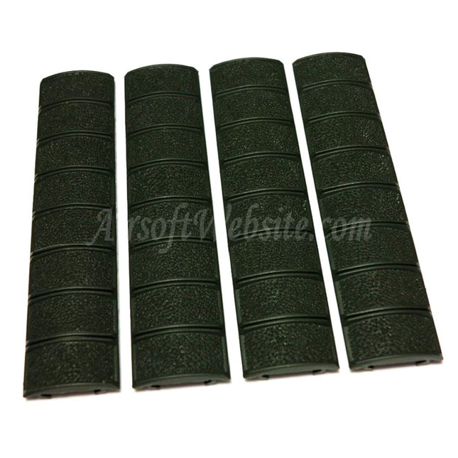D-BOYS 4pcs Set Polymer 20mm RIS Rail Cover Panel Olive Drab OD