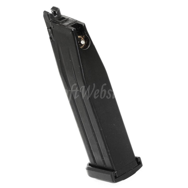 Airsoft Website 31rd Gas Magazine For Hi-Capa Series GBB Pistols Black