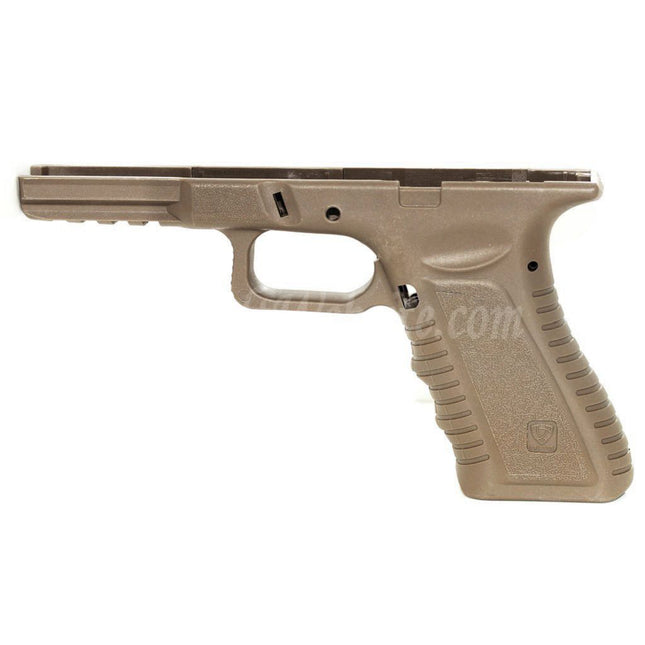 APS Polymer Lower Frame with Magazine Release Catch For ACP601 ACP606 Black Hornet Tokyo Marui G17 G18C G34 G35 Series GBB Pistols Airsoft
