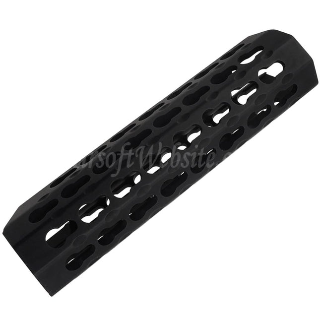 APS CNC Aluminum 7" Inches Keymod Forend Handguard For APS CAM870 Shotgun Airsoft Black