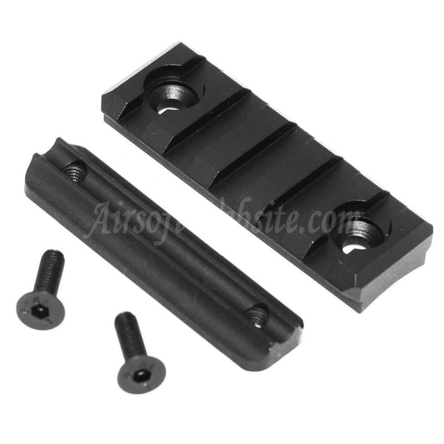 Rail adaptateur APS 57 mm pour garde-main Guardian pour fusils AEG Airsoft, noir