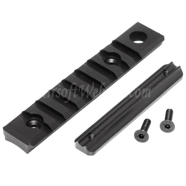 Rail adaptateur APS 107 mm pour garde-main Guardian pour fusils AEG Airsoft, noir