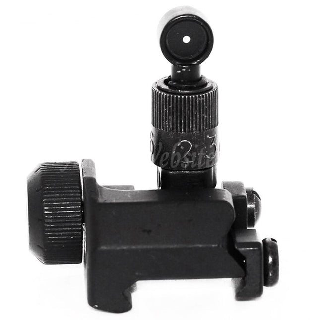 Mire arrière rabattable D-BOYS Knight's KAC Type 600M pour fusils M4 M16 AR Series Airsoft