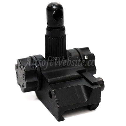 Mire arrière rabattable en métal D-Boys de type Scar pour fusils M4, M16, série AR, Airsoft