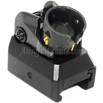 D-BOYS HK416 Fixed Combat Rear Sight
