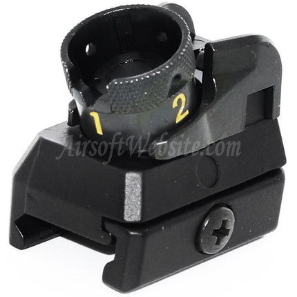 D-BOYS HK416 Fixed Combat Rear Sight