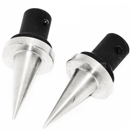 Pointes en acier 5KU pour bipied Atlas noir/argent