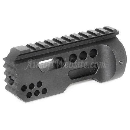 Cache-flamme métallique Matrix Zombat pour fusils Airsoft (canon fileté antihoraire -14 mm)