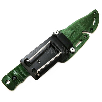 Couteau CYMA en plastique M37 Seal Pup (faux couteau en caoutchouc souple non tranchant) avec étui