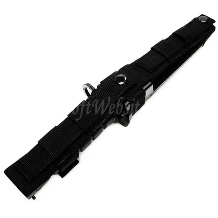 CYMA Plastic M10 OKC-3S Bayonet Knife (Non-Sharp Soft Rubber Fake Knife) with Sheath
