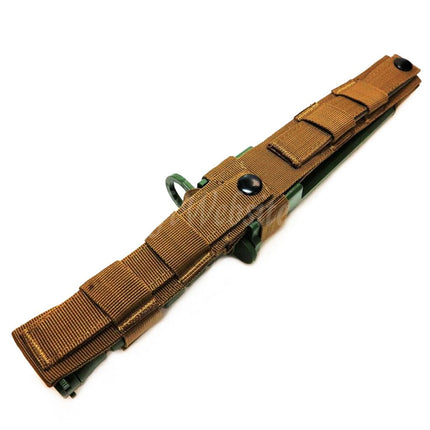 CYMA Plastic M10 OKC-3S Bayonet Knife (Non-Sharp Soft Rubber Fake Knife) with Sheath