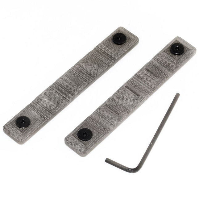 Panneau de poignée Keymod APS de type long, gris