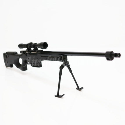 Site web Airsoft : figurine factice non fonctionnelle de 30,5 cm, modèle réduit à l'échelle 1/6, pistolet L96 en métal noir