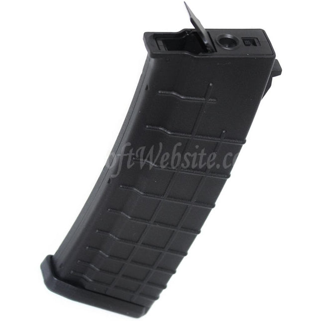 Chargeur CYMA 450 coups bulgare gaufré Hi-Cap pour fusils AEG série AK Airsoft noir
