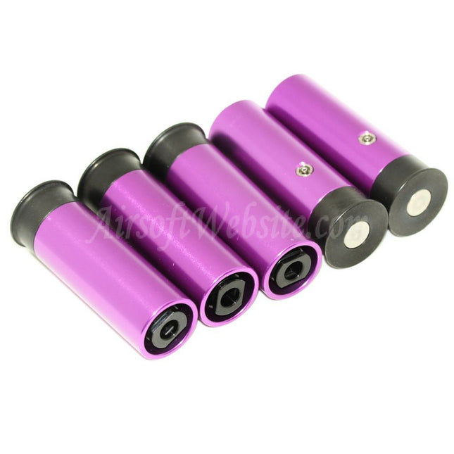 Lot de 5 cartouches de gaz CO2 6 cartouches en métal pour fusil à pompe Tanaka PPS M870 XM26 Airsoft
