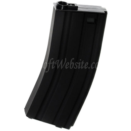 E&C 160rd Metal Mid-Cap Magazine For M4 M16 Series AEG Rifles Airsoft Black
