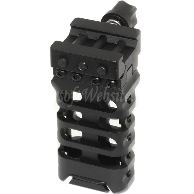 5KU Quick Detach QD Ultralight Vertical Grip Suitable For 20mm Picatinny Rail Black