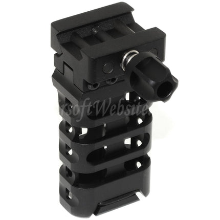 5KU Quick Detach QD Ultralight Vertical Grip Suitable For 20mm Picatinny Rail Black