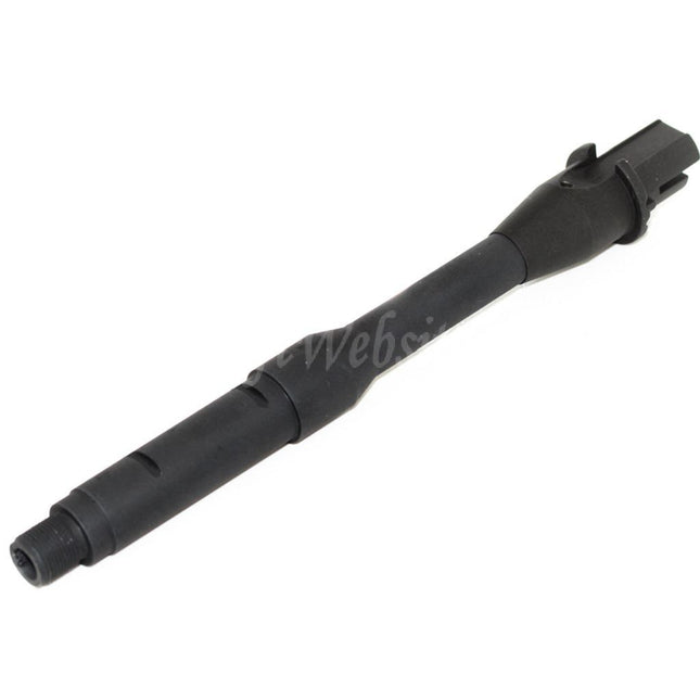 5KU 225mm 8.75" Aluminium Outer Barrel -14mm CCW Counter-Clockwise Thread For M4 M16 Series AEG Rifles Airsoft Black