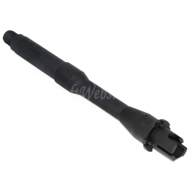 5KU 225mm 8.75" Aluminium Outer Barrel -14mm CCW Counter-Clockwise Thread For M4 M16 Series AEG Rifles Airsoft Black
