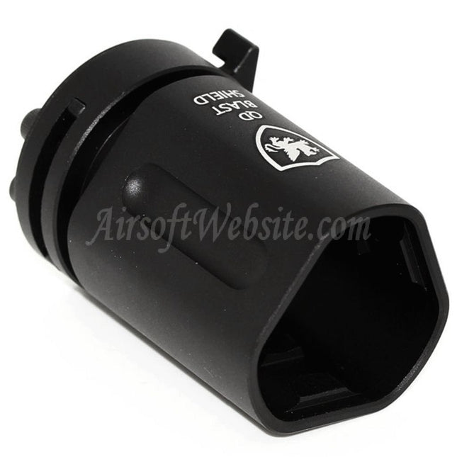 PTS Griffin Armament QD Blast Shield Black