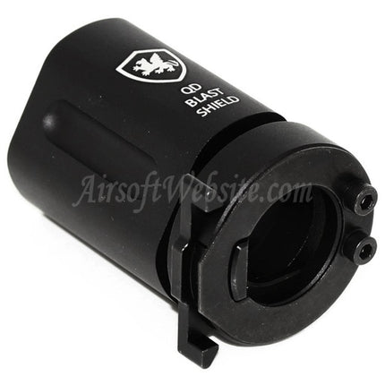 PTS Griffin Armament QD Blast Shield Black