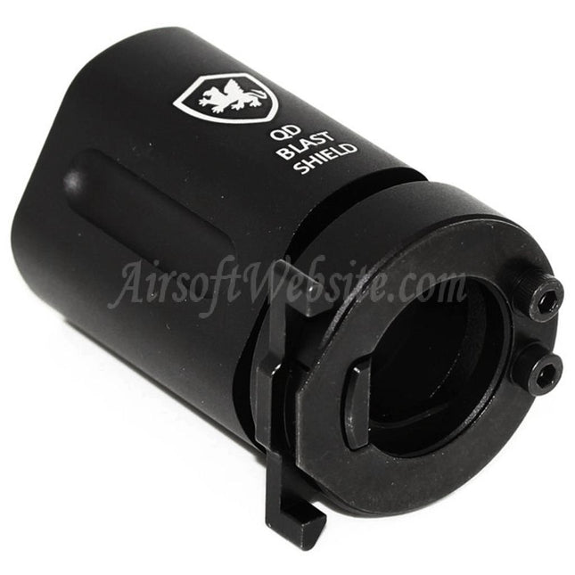 PTS Griffin Armament QD Blast Shield Black