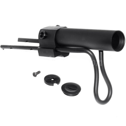 Crosse Tanker 3 positions en acier haute résistance pour fusils AEG M4 et M16, noire, site web Airsoft