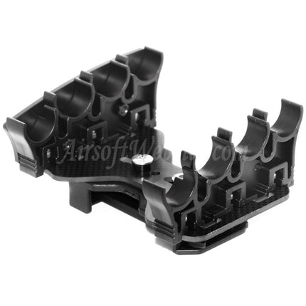 Système de rangement pour cartouches de fusil de chasse APS 8rd Plate avec boucle de ceinture pour cartouches de fusil CAM870, noir