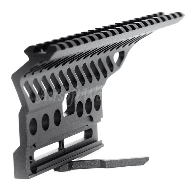 Support de lunette de visée Airsoft 20 mm pour fusils AEG série AK, noir