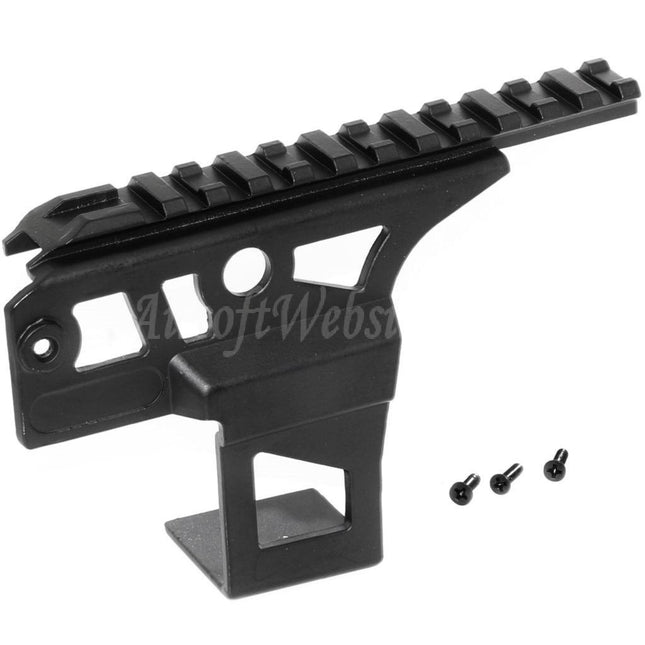 Support latéral tactique Airsoft A50 AK pour fusils AEG CYMA Beta Spetznaz Tokyo Marui série AK, noir