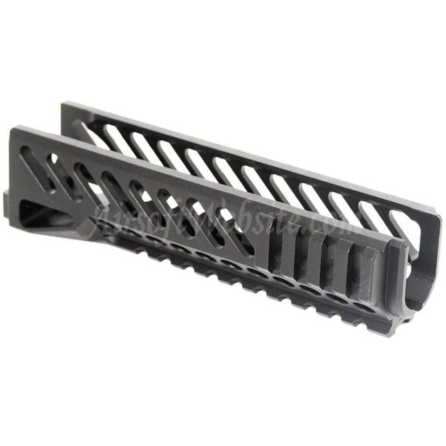 Système de rail de garde-main inférieur en aluminium CNC 167 mm pour fusils Tokyo Marui CYMA GHK LCT E&amp;L AK Series AEG GBB, noir