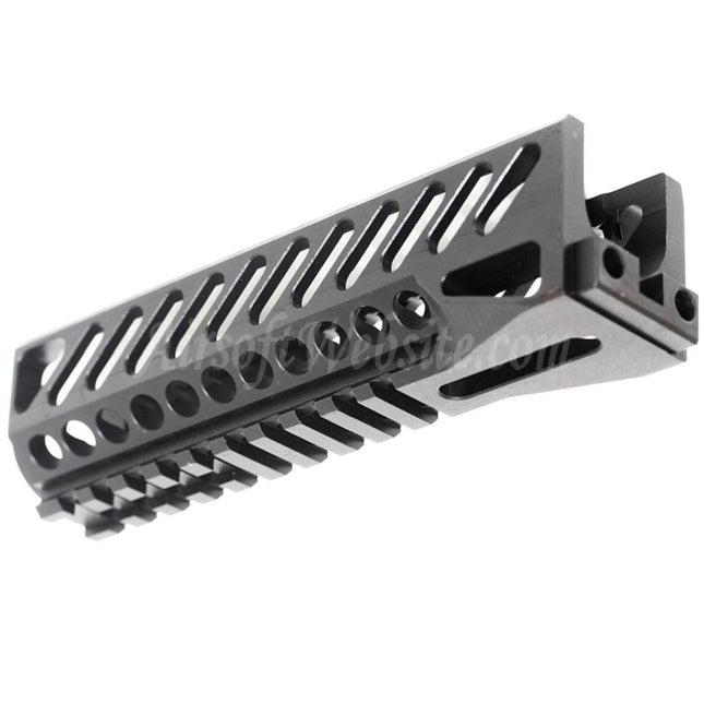 Système de rail de garde-main inférieur en aluminium CNC 167 mm pour fusils Tokyo Marui CYMA GHK LCT E&amp;L AK Series AEG GBB, noir