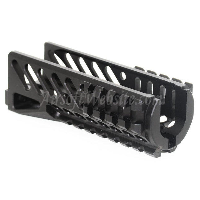 Système de rail de garde-main inférieur en aluminium CNC 130 mm pour fusils Tokyo Marui CYMA GHK LCT E&amp;L AKS74U Series AEG GBB, noir