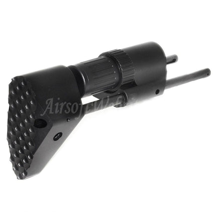 Crosse rétractable 5KU PDW pour fusils AEG Tokyo Marui M4 M16, noir