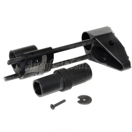 Crosse rétractable 5KU PDW pour fusils AEG Tokyo Marui M4 M16, noir