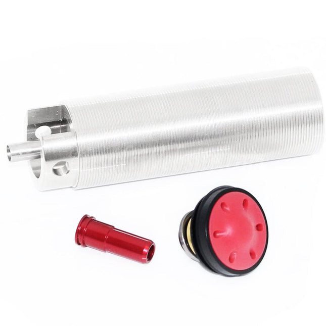Ensemble de buses d'air monobloc SHS pour tête de piston cylindrique alésée pour fusils à boîte de vitesses AEG M4 et M16