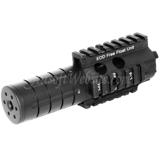 Kit avant 5KU Mini Patriot pour fusils AEG séries M4 et M16, noir