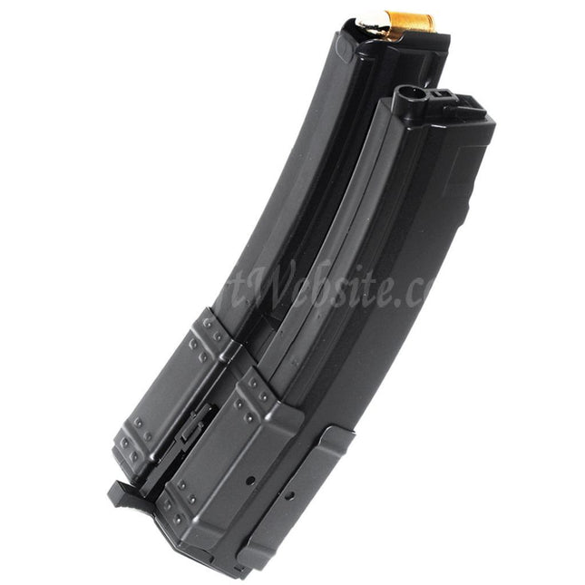 Chargeur double long CYMA 560 coups Hi-Cap pour fusils AEG Classic Army / CYMA / G&amp;P / Golden Eagle / JG / SRC / Tokyo Marui MP5 Series, noir