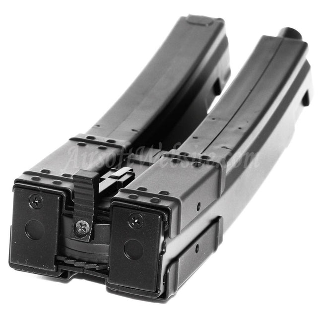 Chargeur double long CYMA 560 coups Hi-Cap pour fusils AEG Classic Army / CYMA / G&amp;P / Golden Eagle / JG / SRC / Tokyo Marui MP5 Series, noir