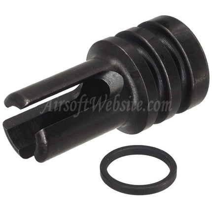 G&P AR15 601 Style 3-Prong Duck Bill Style Steel Flash Hider -14mm CCW Counter-Clockwise Threading Black