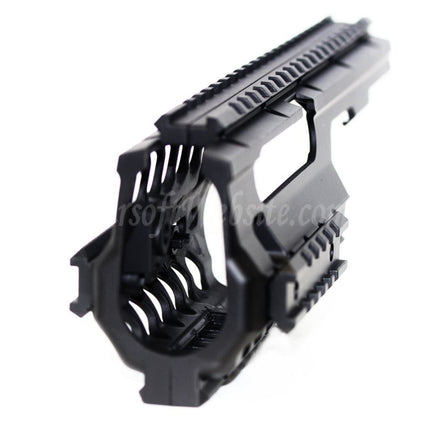 Système de rail de garde-main léger de 250 mm pour fusils Tokyo Marui MP5K / MP5K PDW, noir, site web Airsoft