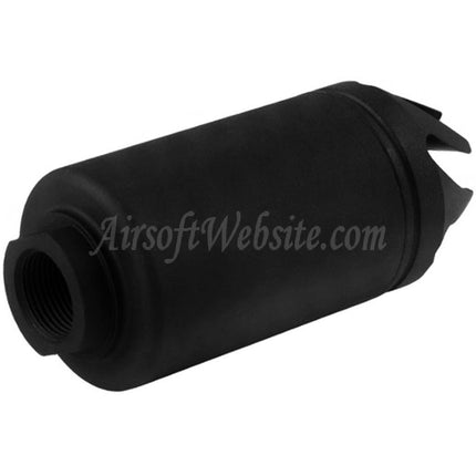 5KU Radical 556 SpitFire Flaming Tornado Convertible Amplifier Flash Hider Muzzle Brake -14mm CCW Counter-clockwise Threaded