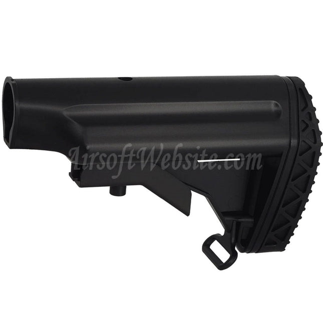 Airsoft Website Polymer HK417 Retractable Rifles Stock Black