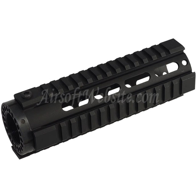 Airsoft Website 7 Inches Aluminum RIS Handguard Rail System For M4 M16 Series AEG Rifles Black